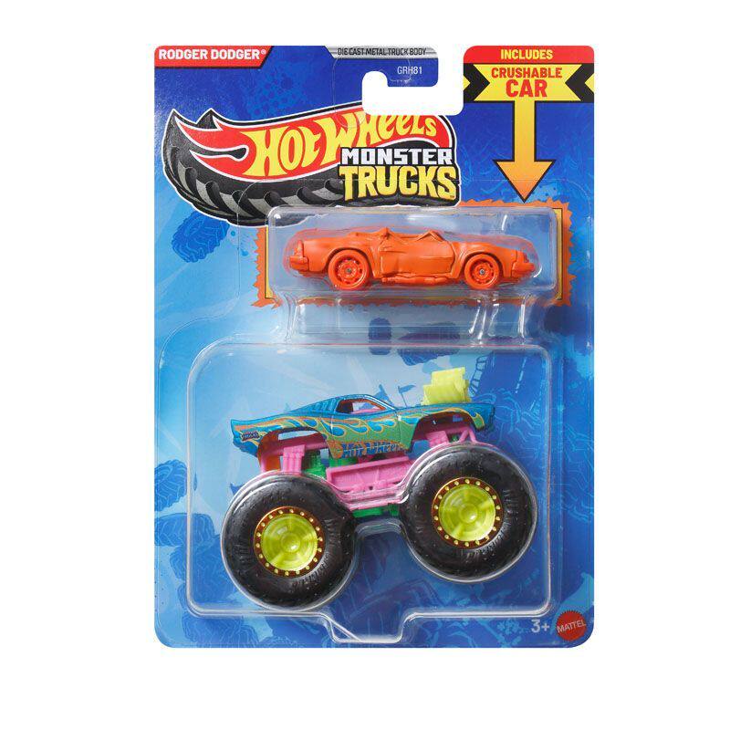 Hot Wheels Car Monster Trucks - Коллекционные металлические модели машинок Hot Wheels