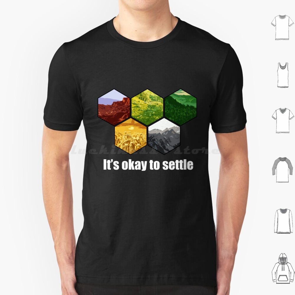 It _ S Okay To Settle Футболка – обзор и цена Board Game Catan